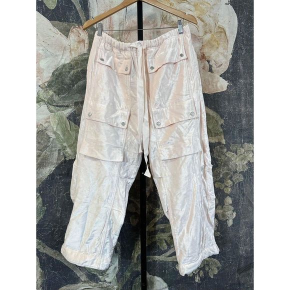 Free People Skip A Beat Utility Pants Size M - Picture 6 of 9